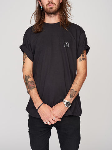 Black x 'J' T-Shirt