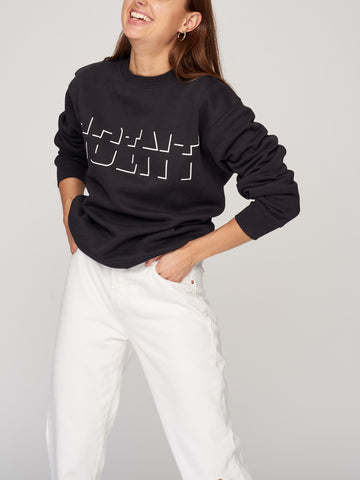 Black x Outline Sweatshirt
