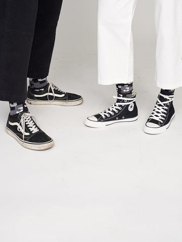 Mono x Camo Socks